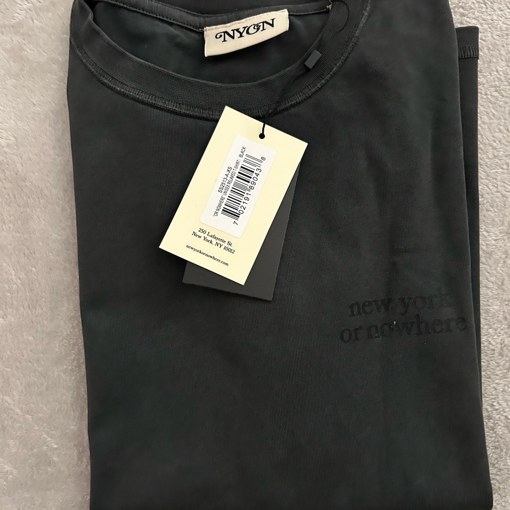 NWT NYON Black Memento Tee XS